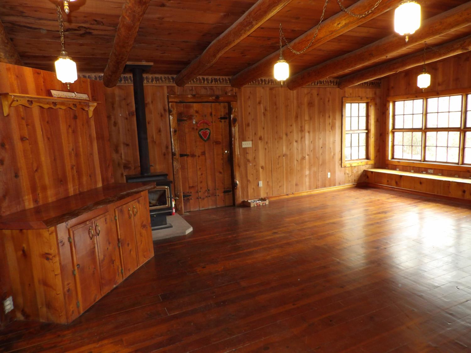 44001 Dunlap Road Miramonte, CA 93641 - Photo 20 of 91 a view of an empty room with wooden floor and a window