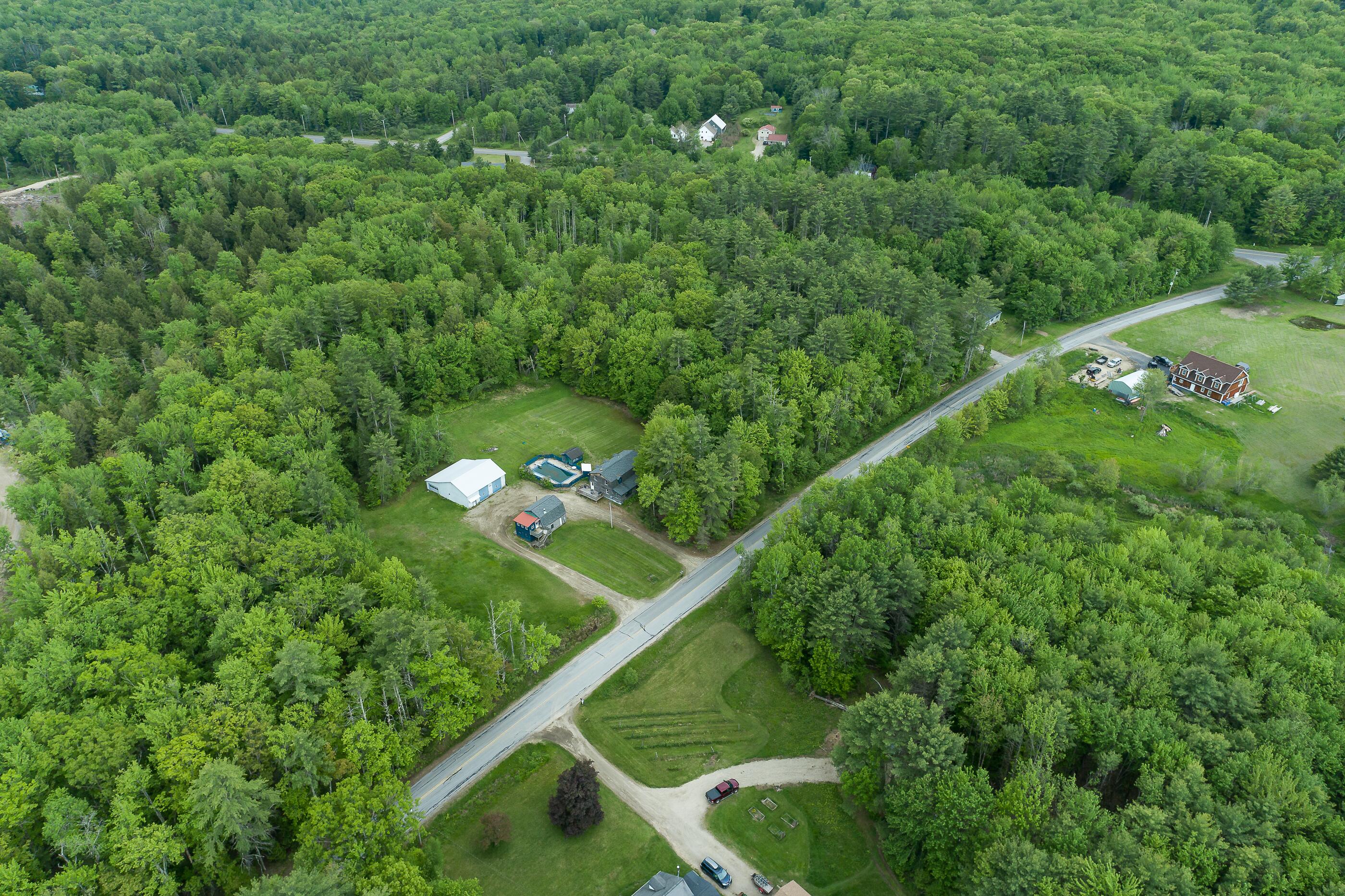 224 Haley Road Hollis Center, ME 04042 - Photo 38 of 44 Drone (3)