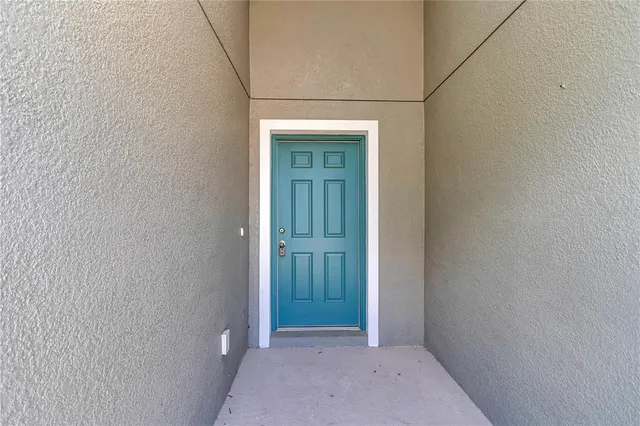 a view of an entryway