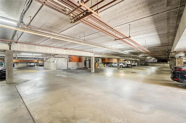 a view of storage and utility room