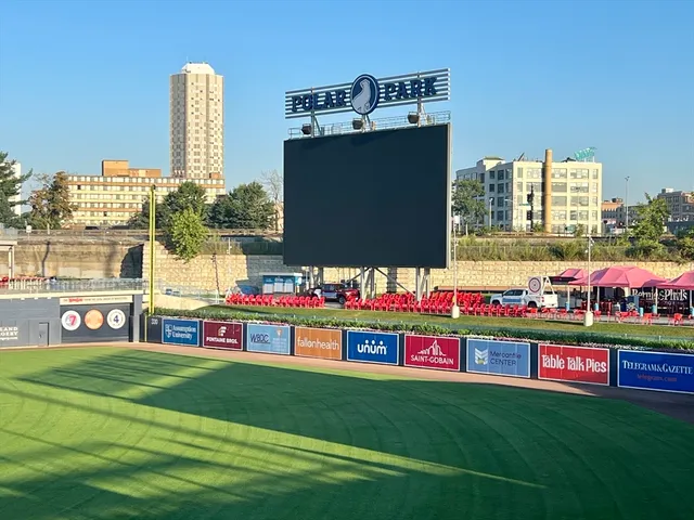 a utility room with lots of traffic and trees