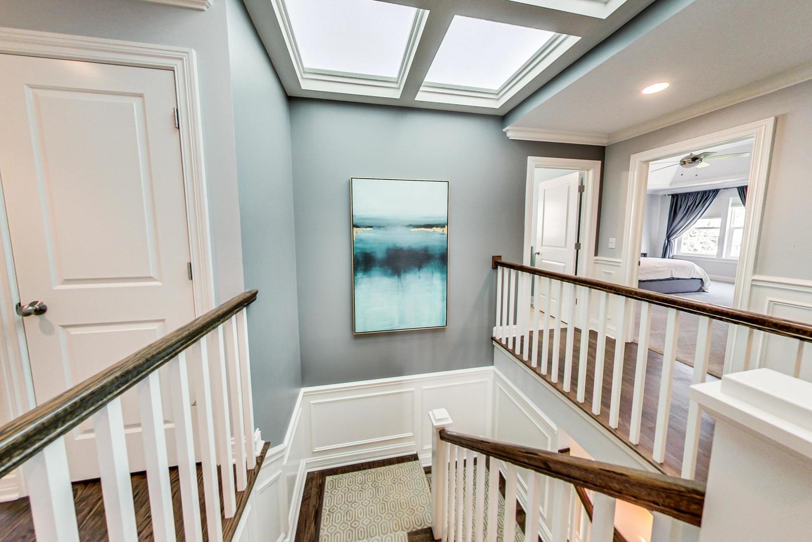 219 Clinton Avenue Elmhurst, IL 60126 - Photo 19 of 49 a view of an entryway door with a staircase