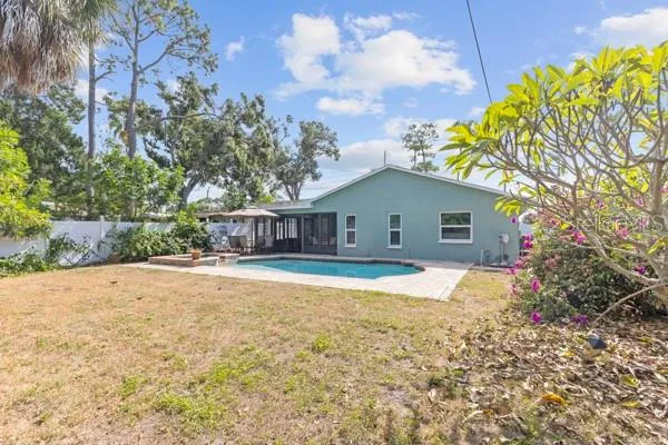 a house with yard in front of it