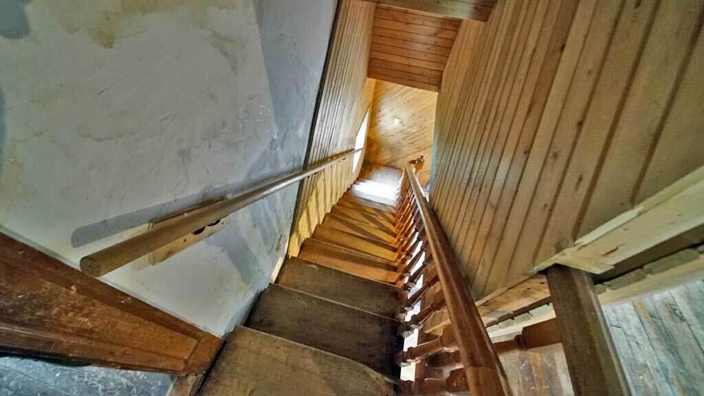 244 Hill Siding Road Littleton, ME 04730 - Photo 16 of 35 244-hill-siding-stairway