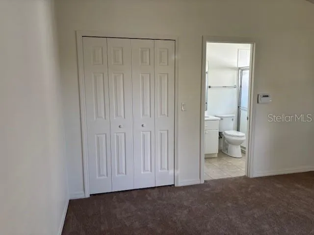 a view of bathroom with toilet