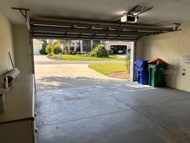 a view of a water heater room