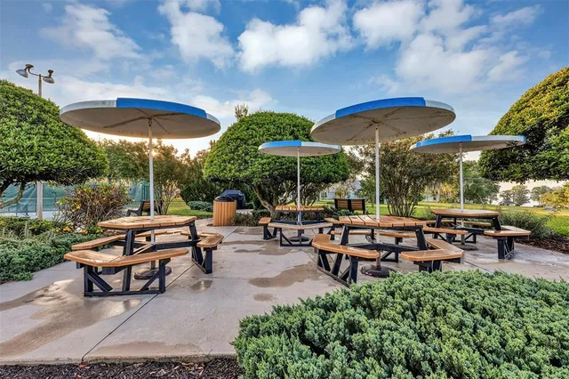 a view of a outdoor sitting area with chairs