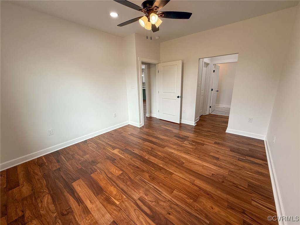 745 Robertsons Road Blackstone, VA 23824 - Photo 15 of 42 Unfurnished bedroom with recessed lighting, basebo