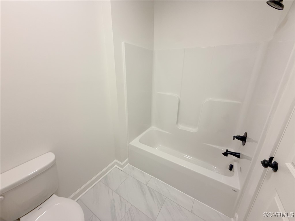 745 Robertsons Road Blackstone, VA 23824 - Photo 26 of 42 Full bath featuring marble finish floor, baseboard