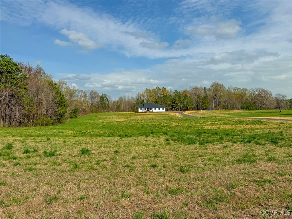 745 Robertsons Road Blackstone, VA 23824 - Photo 41 of 42 View of yard featuring a view of trees and a rural