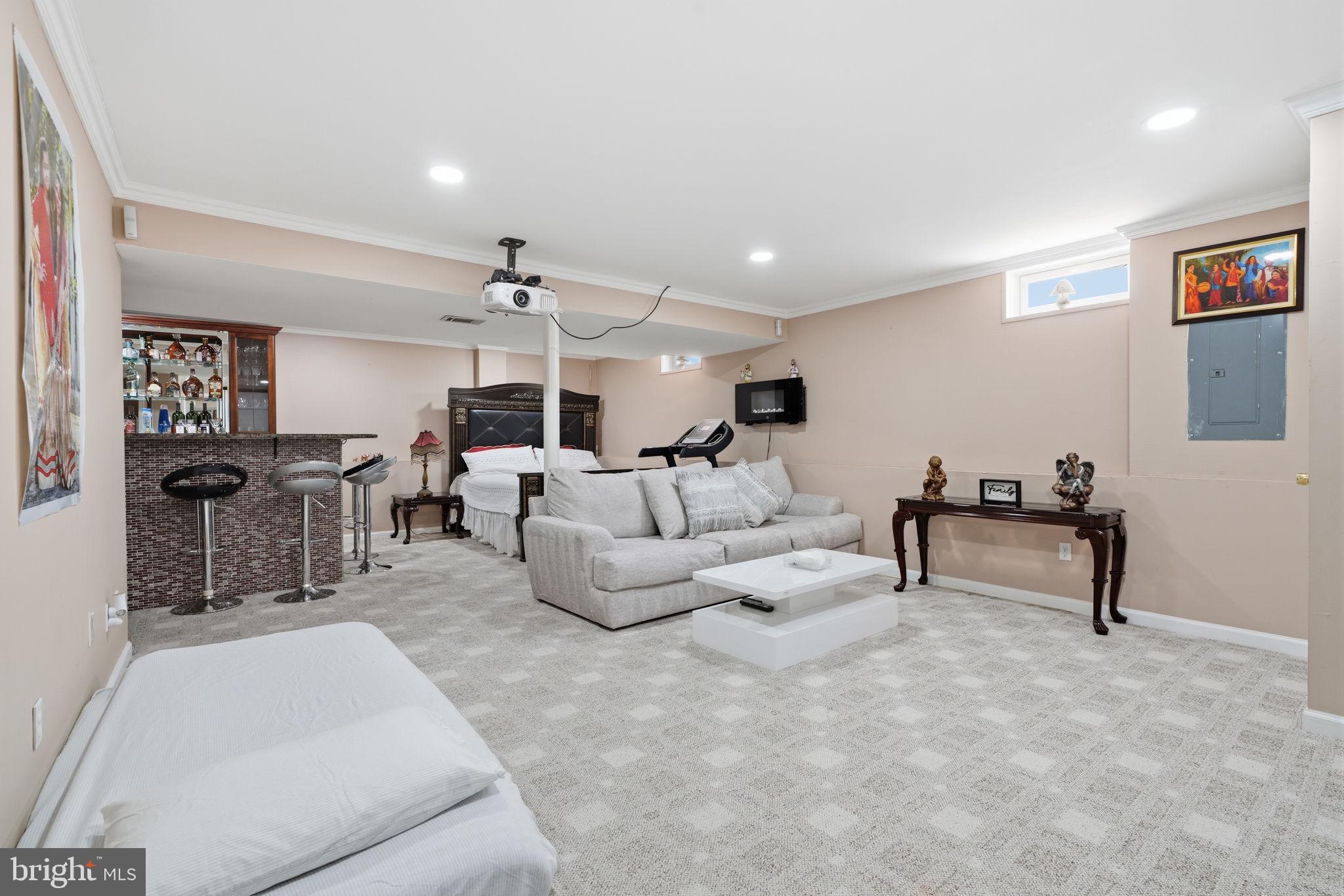 2347 Maple Avenue Croydon, PA 19021 - Photo 30 of 60 Spacious basement retreat with bar.