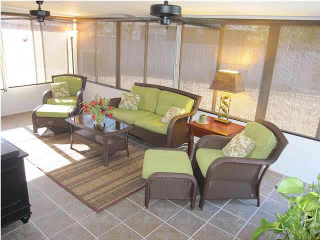5987 Ridge Crest Court Milton, FL 32570 - Photo 16 of 24 Florida view from family room. Exit door to pool to the right.