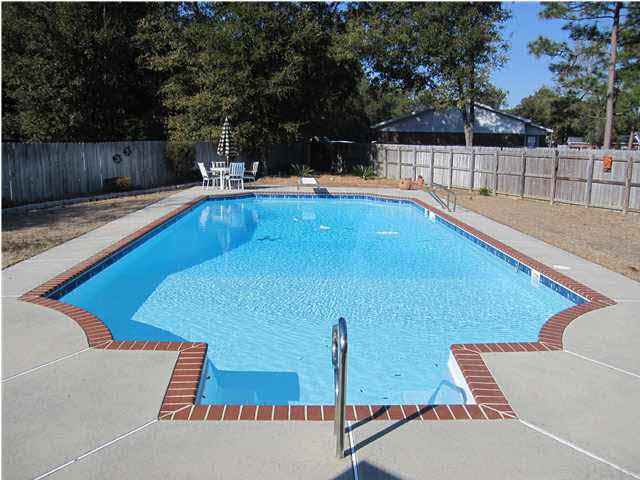 5987 Ridge Crest Court Milton, FL 32570 - Photo 18 of 24 Pool view from patio. Pool measures 42 x 20!