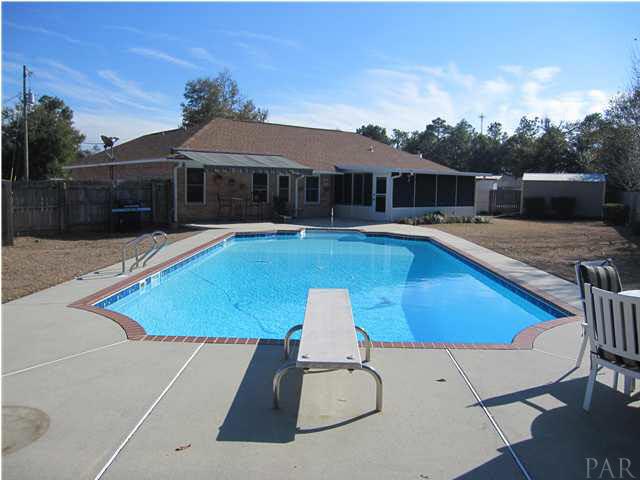 5987 Ridge Crest Court Milton, FL 32570 - Photo 19 of 24 Opposite end of pool near back of property.