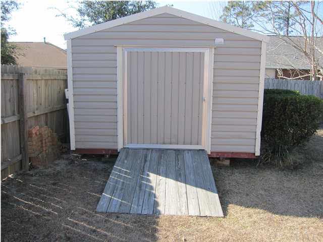5987 Ridge Crest Court Milton, FL 32570 - Photo 23 of 24 16 x 12 yard building is wired for electricity.