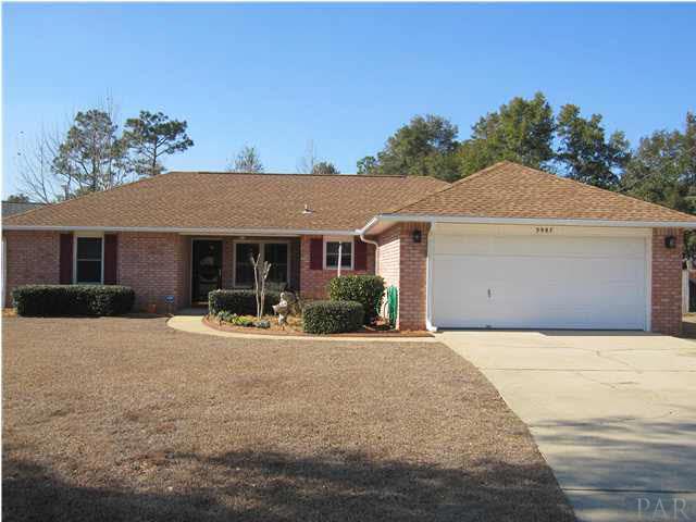 5987 Ridge Crest Court Milton, FL 32570 - Photo 24 of 24 The Hip roof provides reduction on your homeowners insurance.
