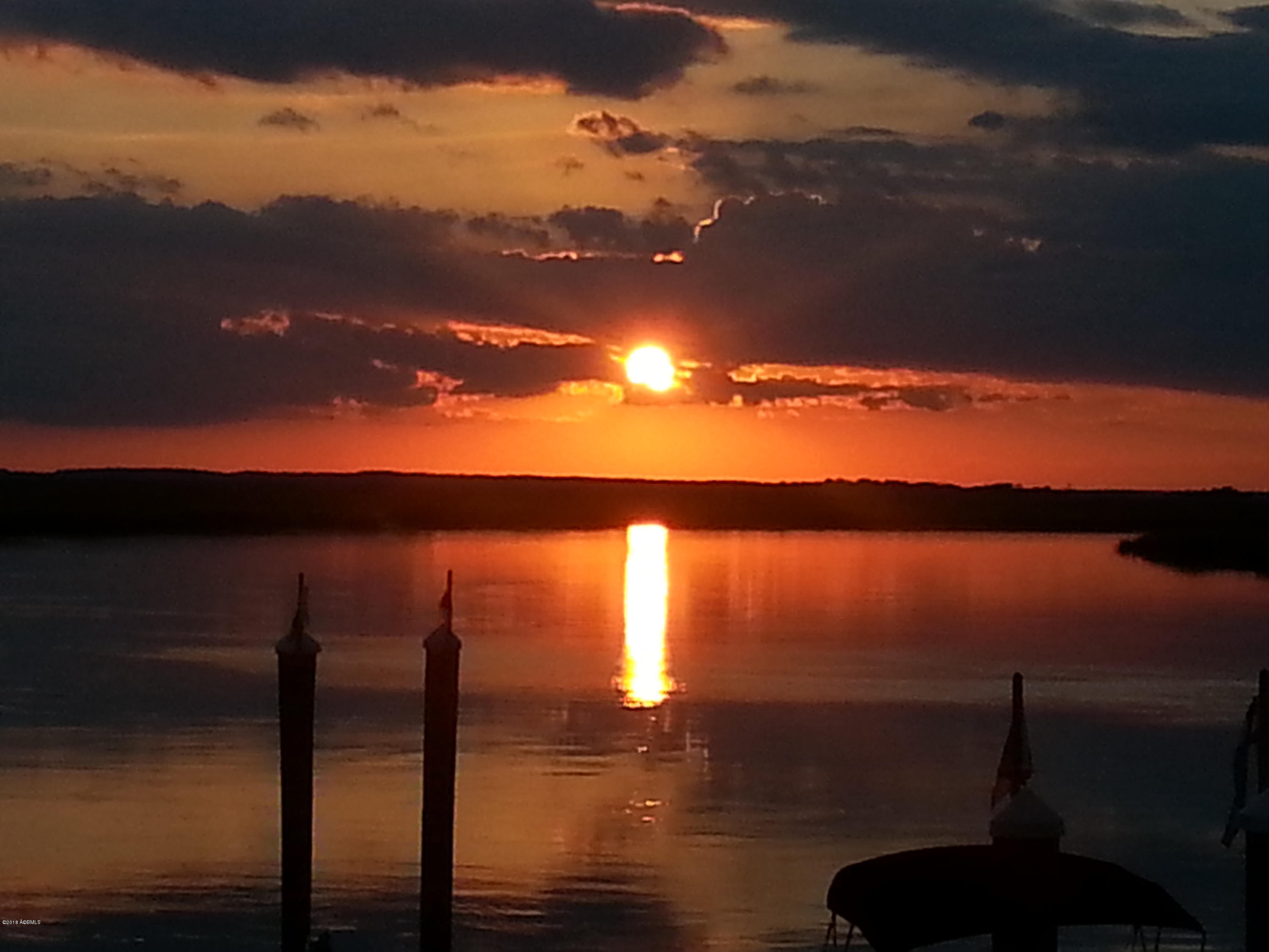 701 Whiting Road Fripp Island, SC 29920 - Photo 49 of 50 Marina Sunset