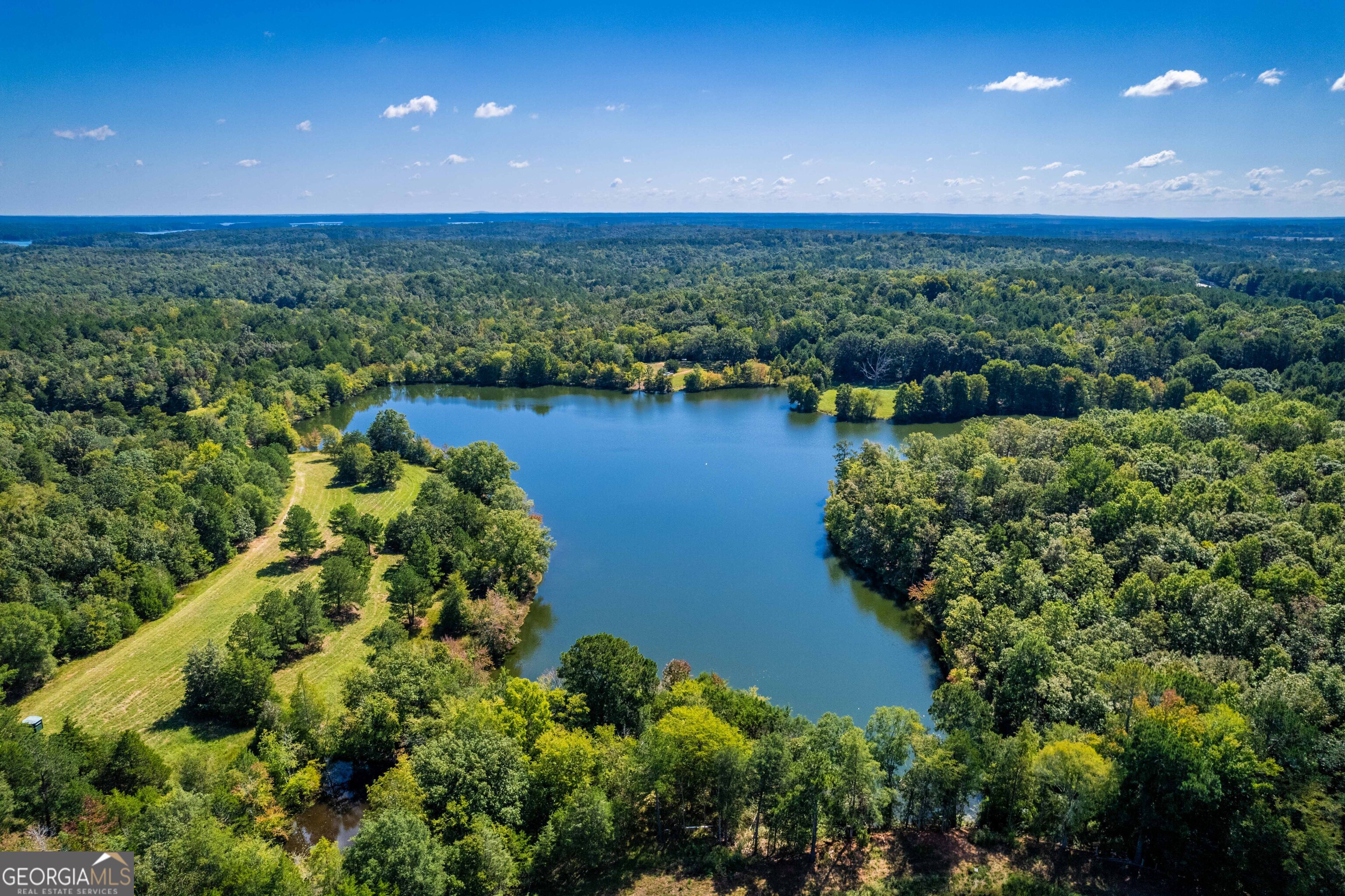 2688 Calhoun Falls Highway Elberton, GA 30635 - Photo 44 of 55 a view of a lake with a city