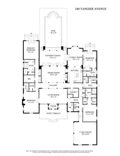 $13,500,000 | 240 Tangier Avenue, Palm Beach, FL 33480