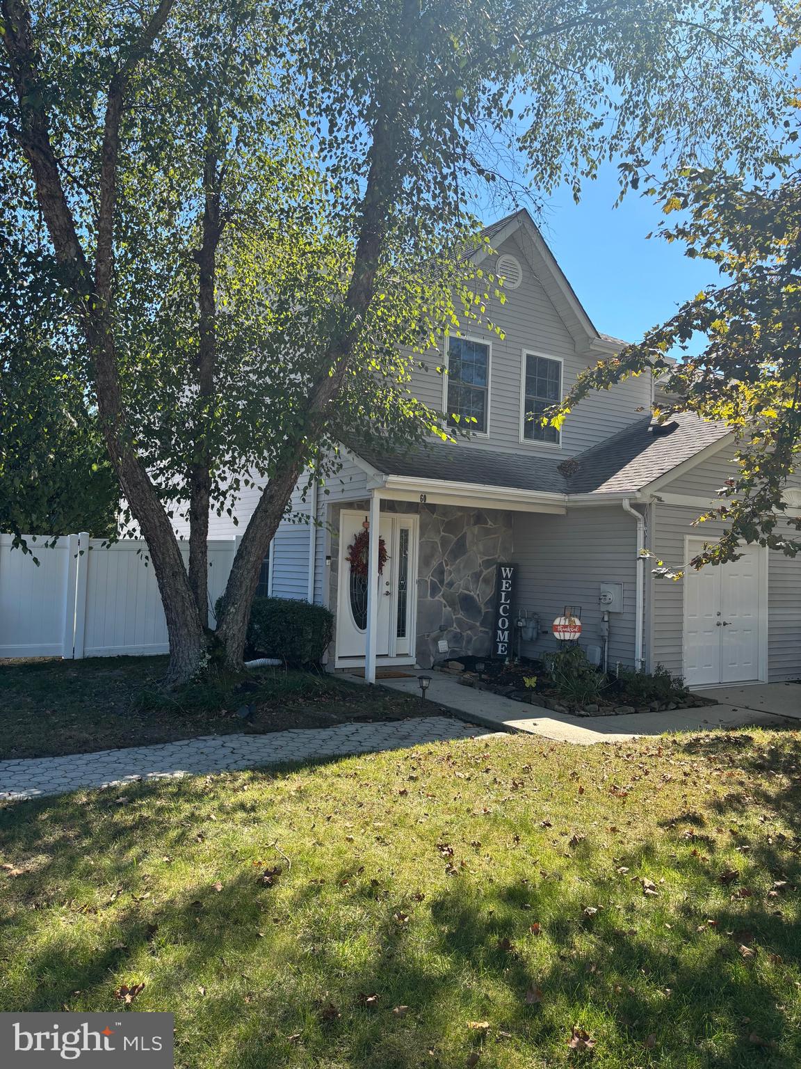 60 High Meadows Drive Sicklerville, NJ 08081 - Photo 2 of 60 a front view of house with yard and trees