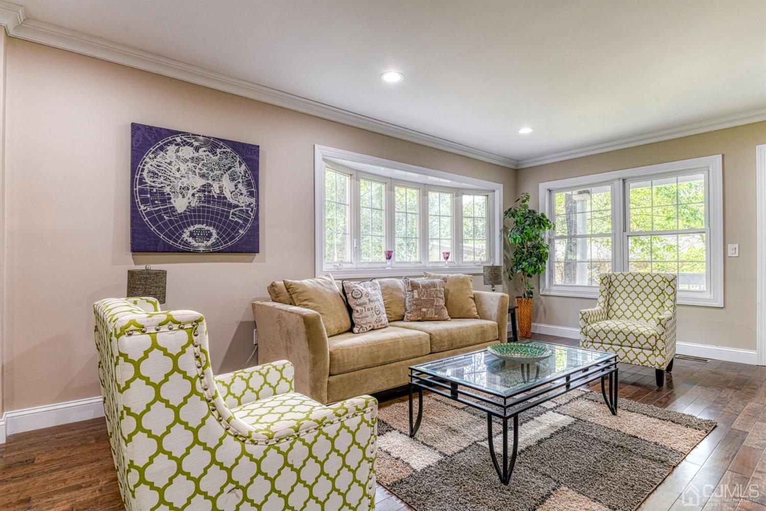 121 Branch Road Bridgewater, NJ 08807 - Photo 14 of 41 a living room with furniture and a large window