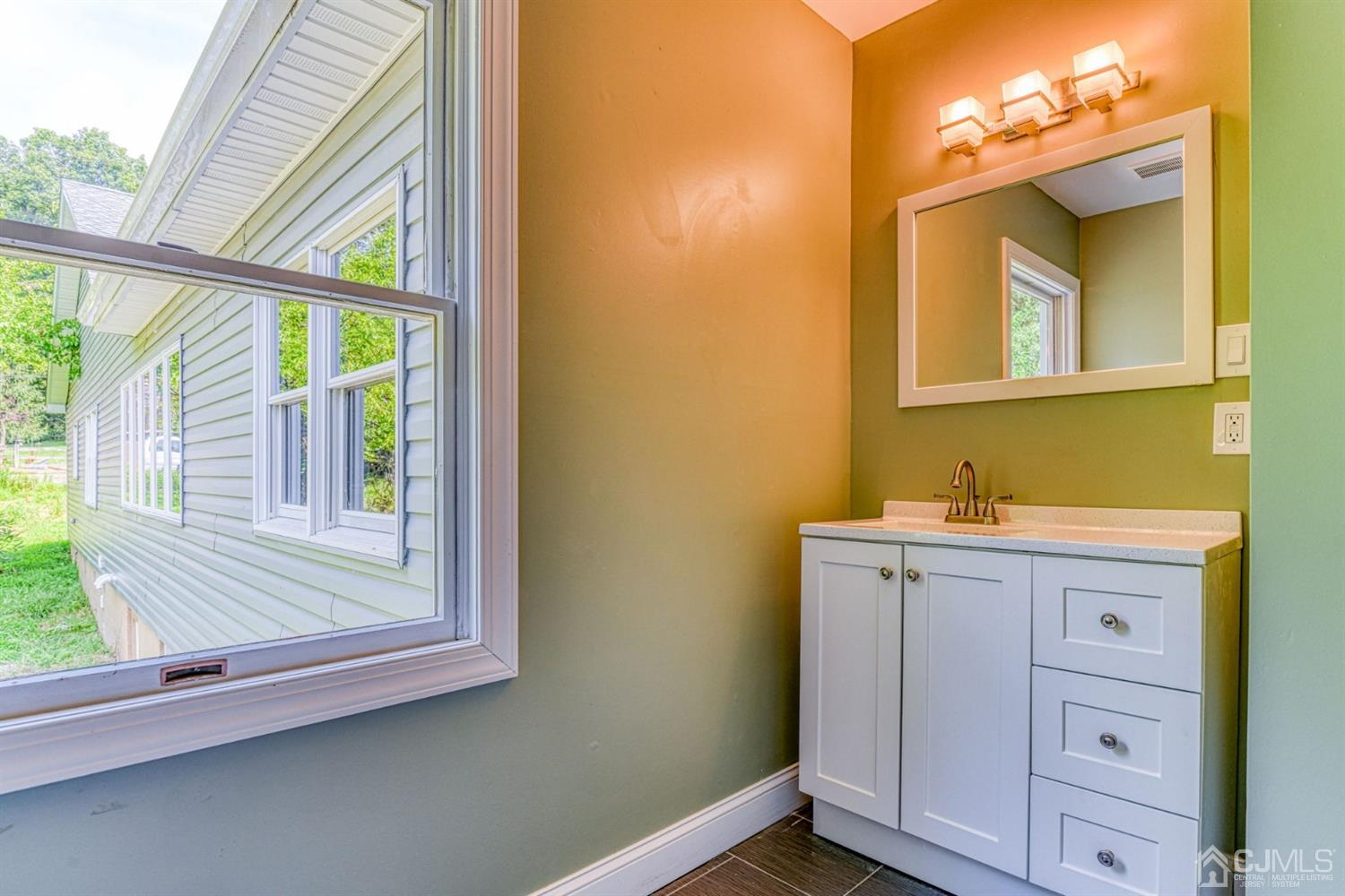 121 Branch Road Bridgewater, NJ 08807 - Photo 22 of 41 a bathroom with a sink and a mirror