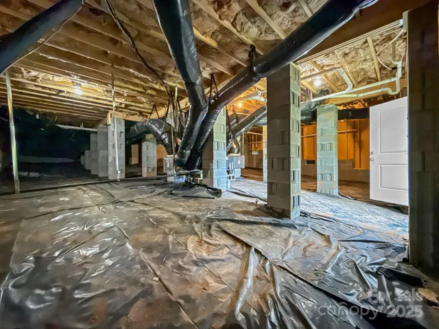 a view of a door of the house