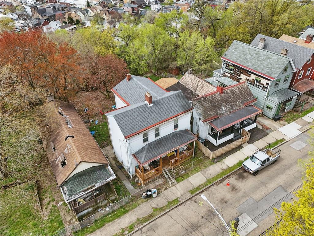 853 Railroad Street McKees Rocks, PA 15136 - Photo 2 of 19 an aerial view of a house with a yard