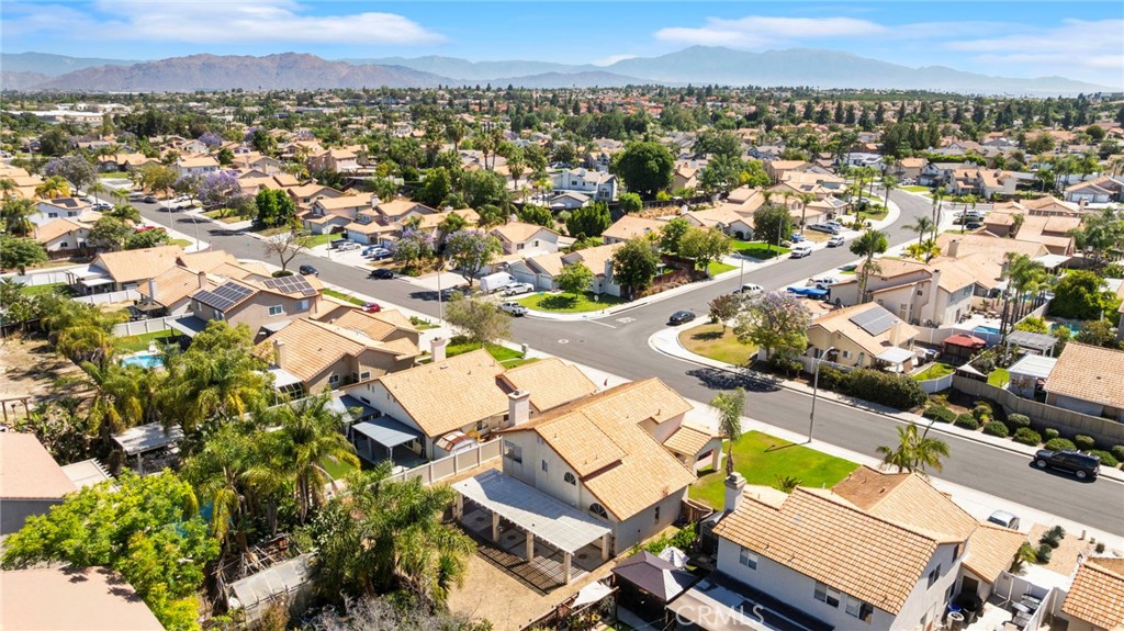 9253 Sunridge Drive Riverside, CA 92508 - Photo 54 of 57 an aerial view of a city with lots of residential buildings