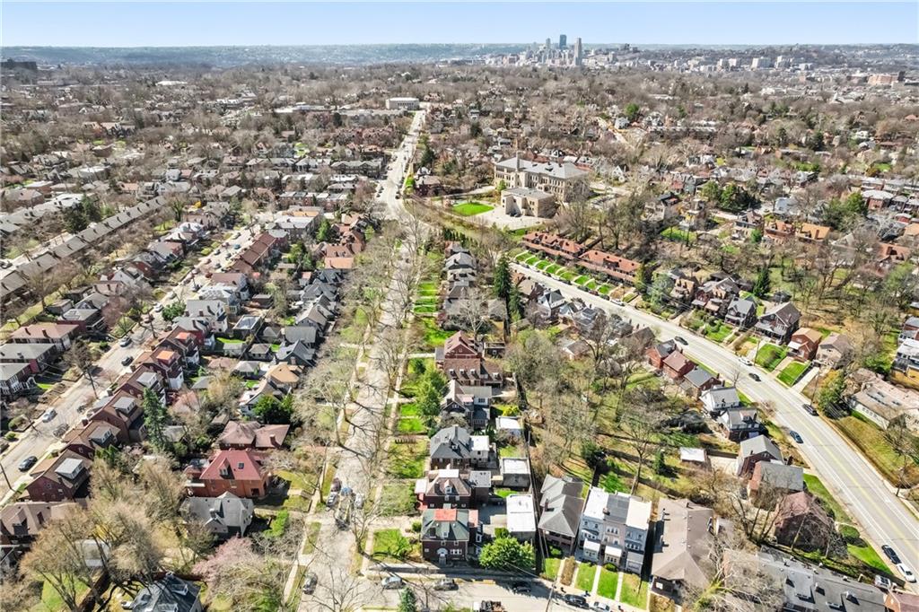 6673 Kinsman Road Pittsburgh, PA 15217 - Photo 49 of 50 an aerial view of residential houses with city view