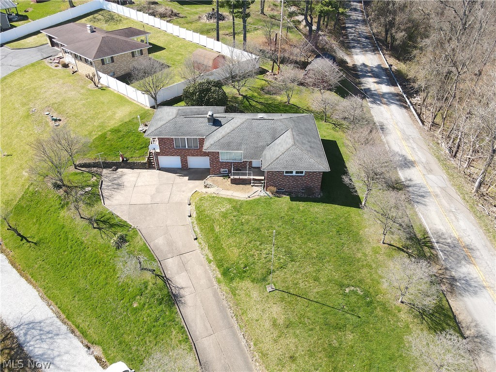 57500 Hospital Road Bellaire, OH 43906 - Photo 3 of 22 View of drone / aerial view