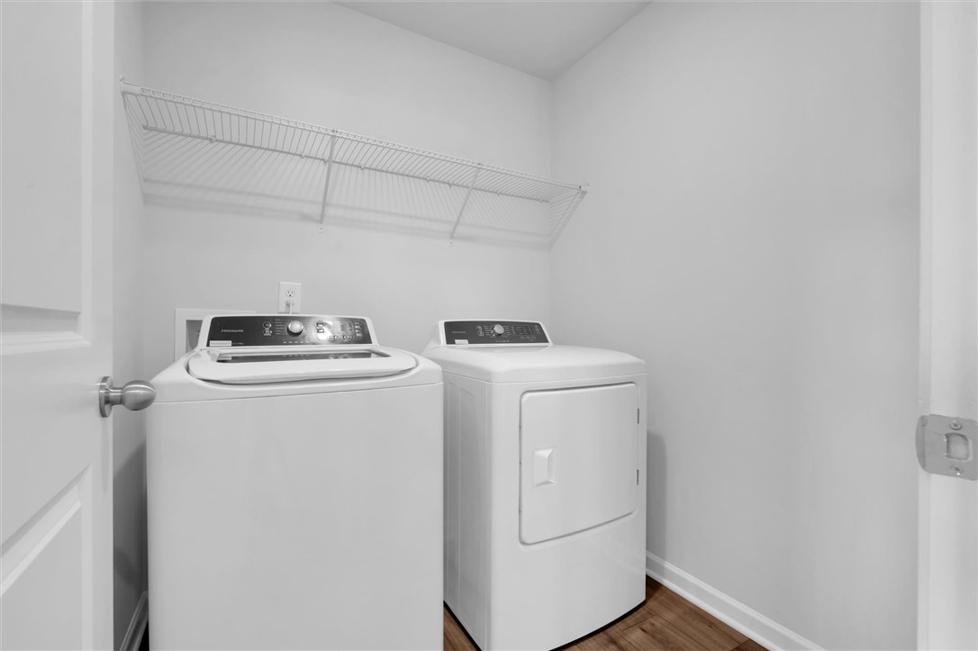 515 Brasstown Court Pendleton, SC 29670 - Photo 19 of 25 This dedicated laundry space offers convenience and functionality with modern appliances.
