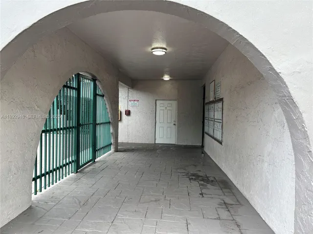 a view of a hallway