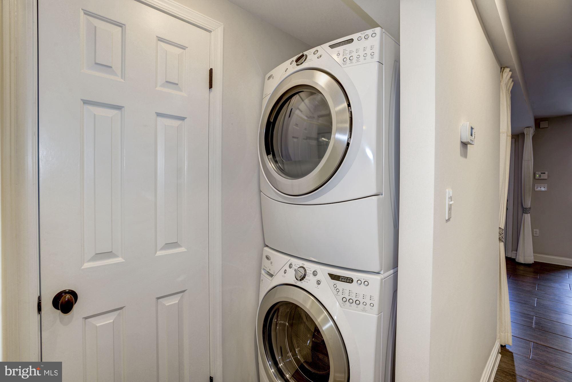 2022 N Street Northwest, Unit B Washington, DC 20036 - Photo 10 of 14 Upgraded washer/dryer