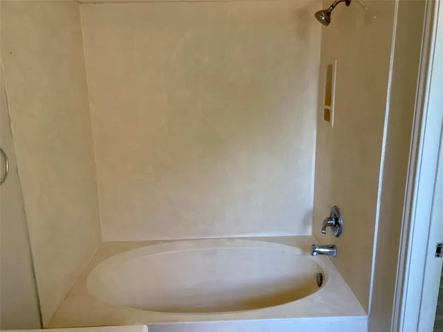 a view of a livingroom with a fan