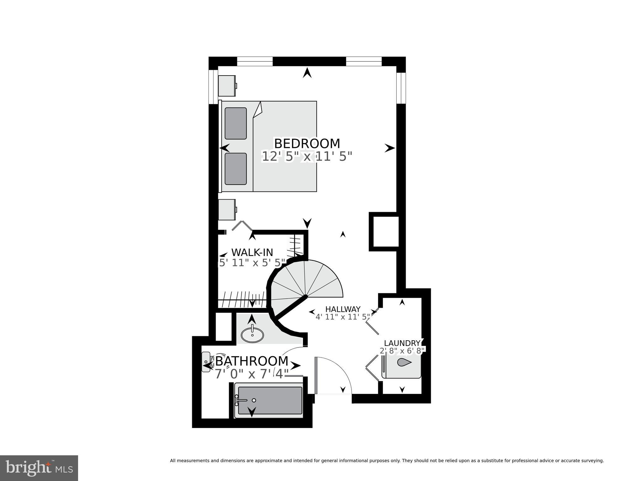2627 Adams Mill Road Northwest, Unit 403 Washington, DC 20009 - Photo 36 of 38 a bench sitting next to a white wall