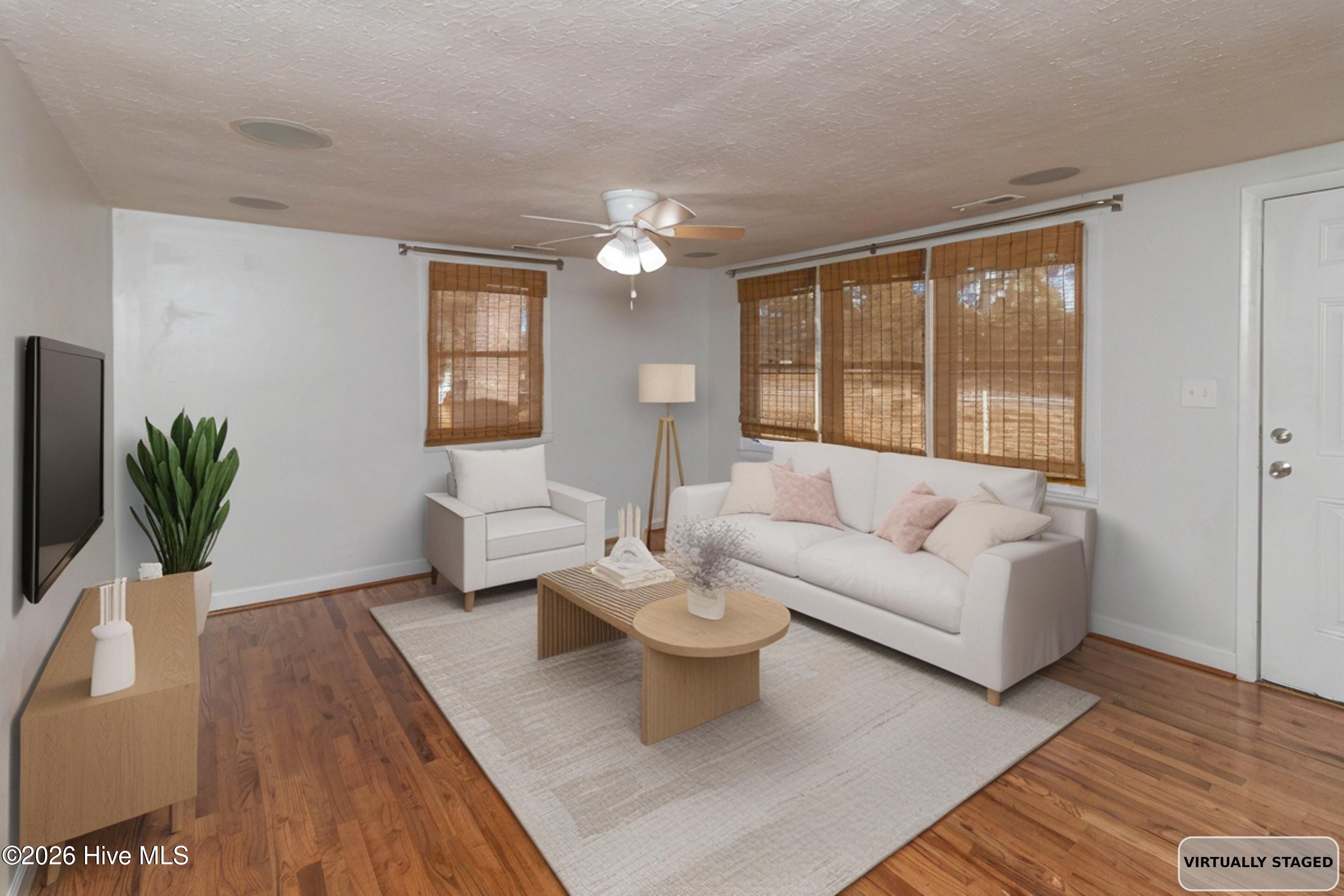 101 West Pine Forest Road Mount Olive, NC 28365 - Photo 4 of 18 Living Room - virtually staged
