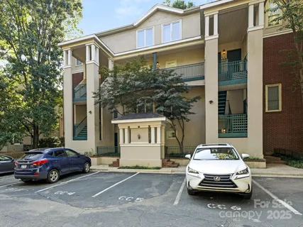 a car parked in front of a house