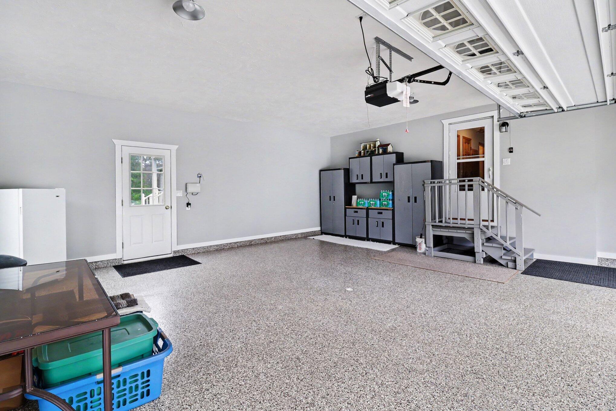 986 West Fox Farm Road Manistee, MI 49660 - Photo 24 of 31 Epoxy floor in garage
