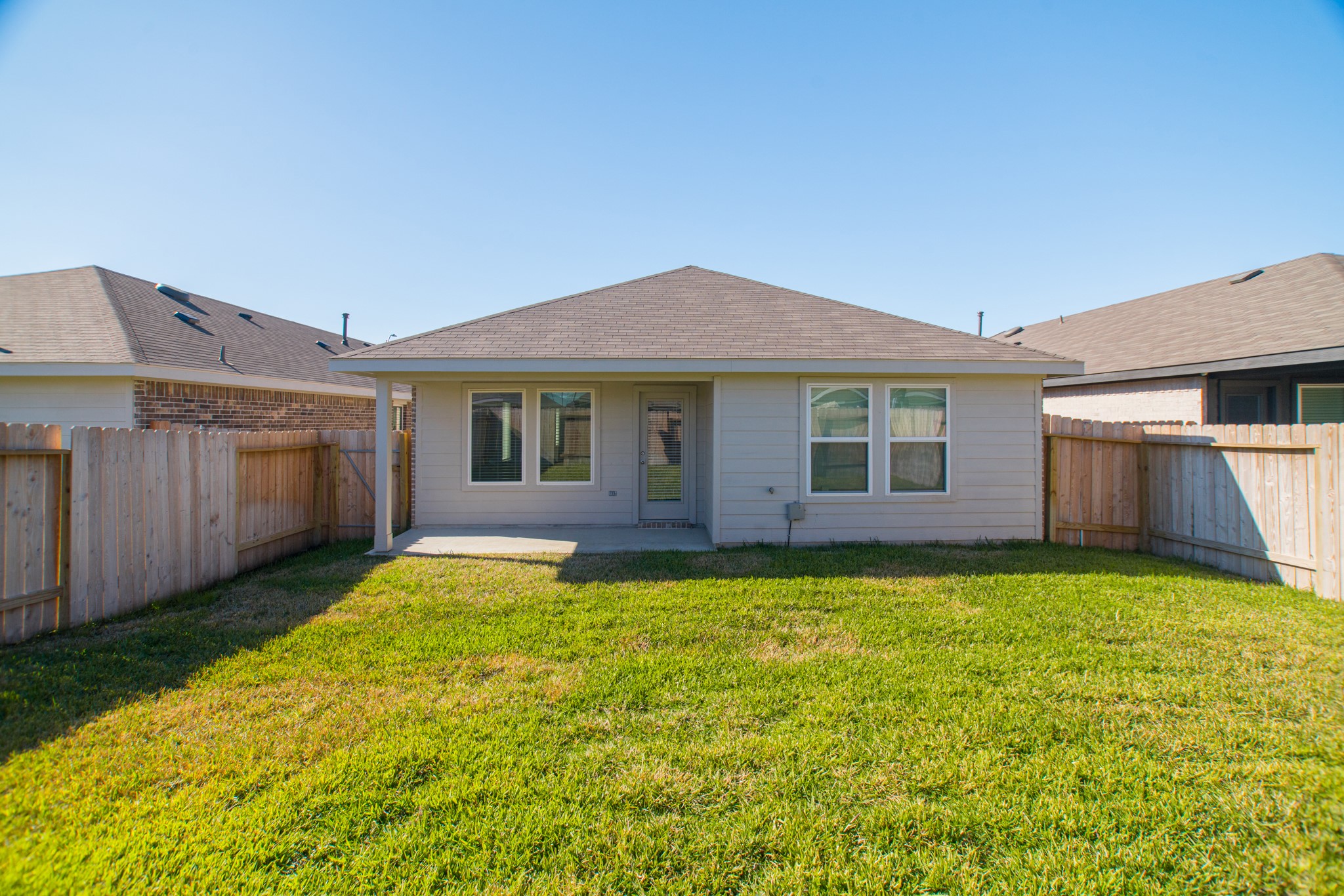 24314 Pebble Cres Lane Spring, TX 77373 - Photo 36 of 37 a view of a house with a yard