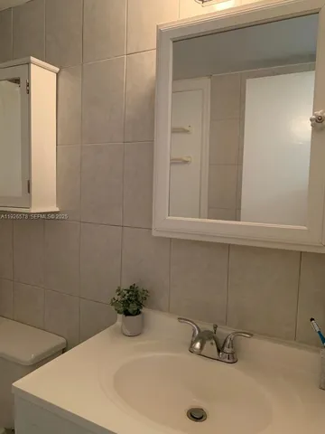 a bathroom with a sink