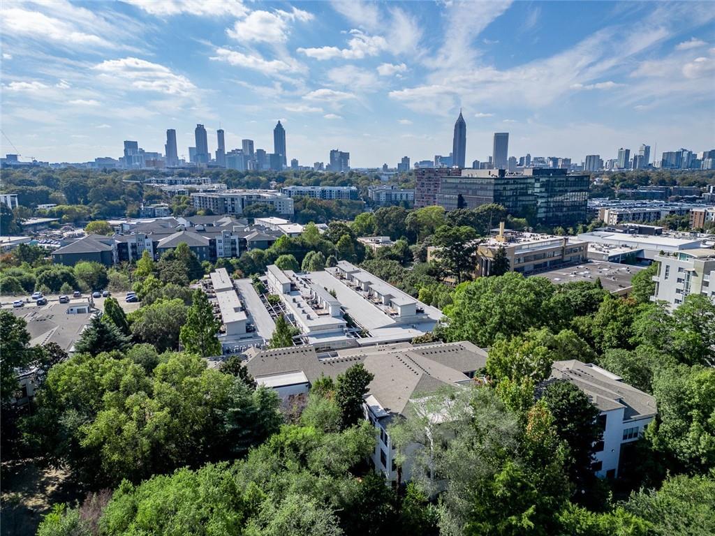 821 Ralph McGill Boulevard Northeast, Unit 2416 Atlanta, GA 30306 - Photo 34 of 44 an aerial view of multiple house