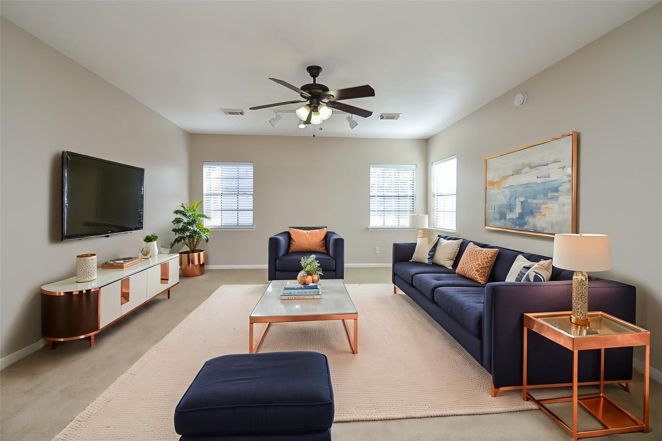 8803 Tweedbrook Drive Spring, TX 77379 - Photo 20 of 36 Walk upstairs to this game room on the second level.