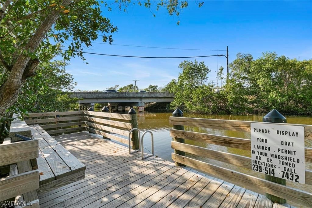 109 Audubon Road Naples, FL 34114 - Photo 40 of 41 a view of outdoor space and deck