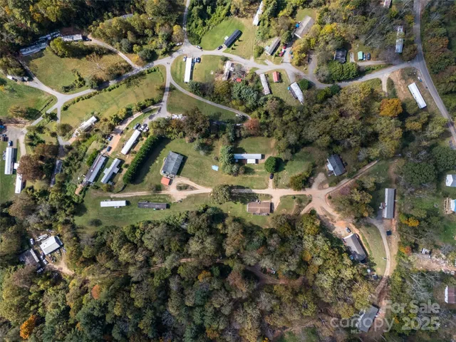 a view of city and mountain