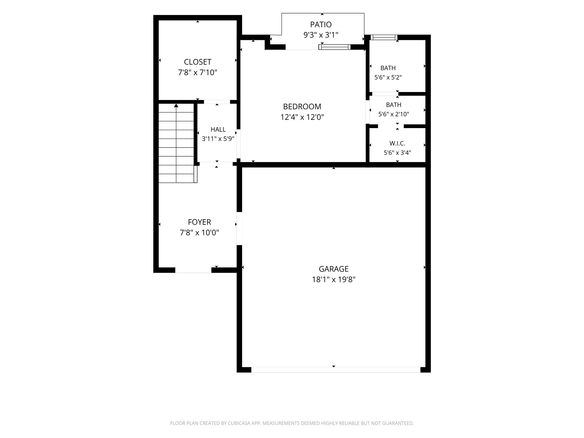 619 Rutland Street, Unit B Houston, TX 77007 - Photo 31 of 33 a picture of a floor plan