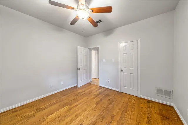 wooden floor in an empty room