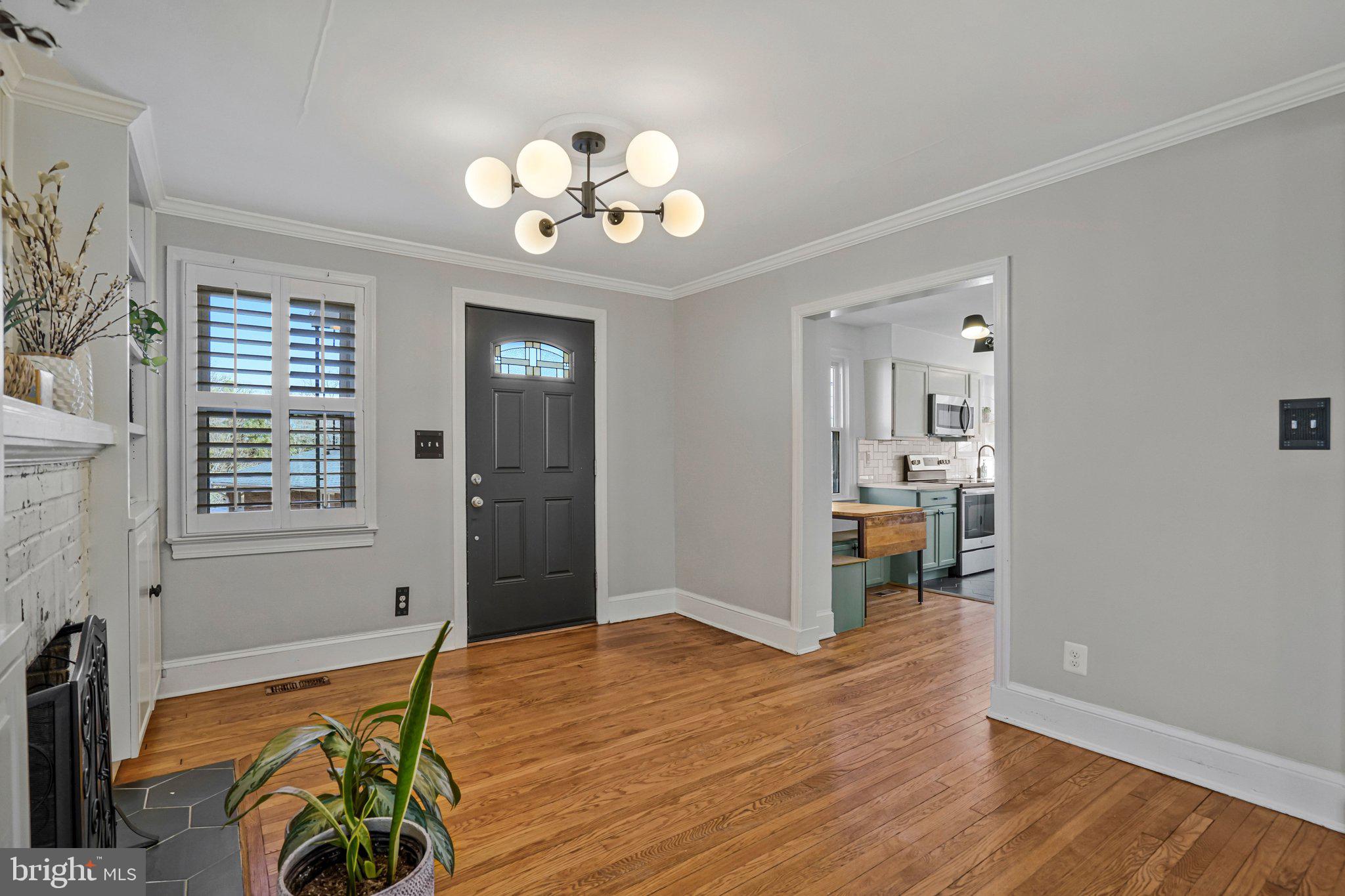4140 21st Road North Arlington, VA 22207 - Photo 5 of 30 wooden floor in an empty room with a window