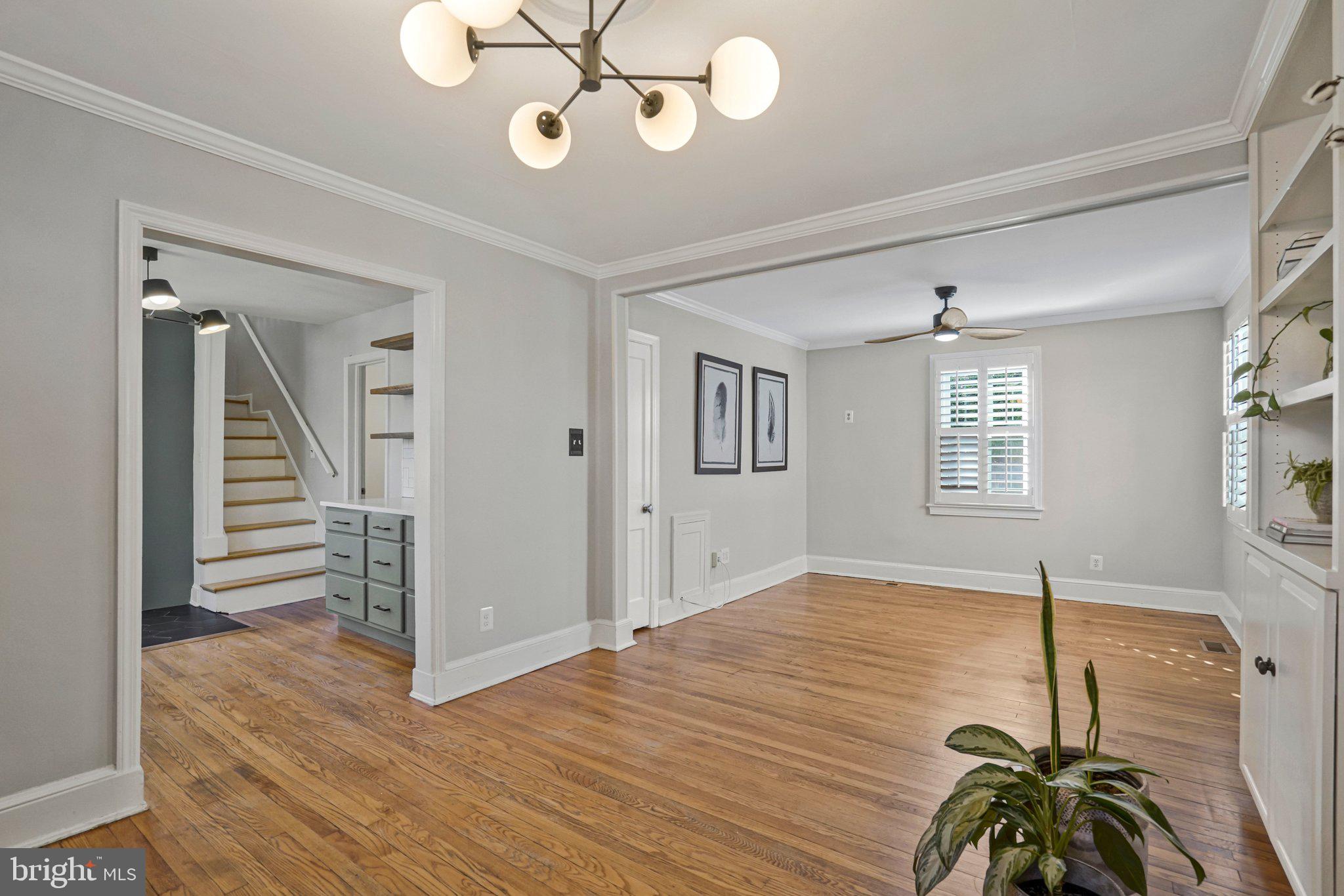 4140 21st Road North Arlington, VA 22207 - Photo 7 of 30 wooden floor in an empty room with a window