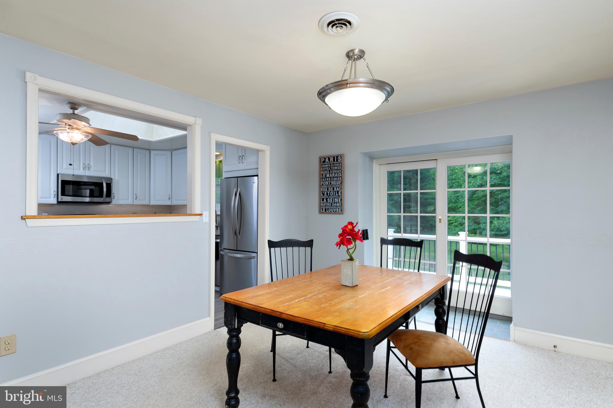9890 Postwick Road Ellicott City, MD 21042 - Photo 8 of 41 Dining Room to Kitchen